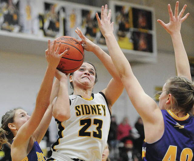 Girls basketball: Slow start hurts Sidney in 41-39 loss to Vandalia-Butler  - Sidney Daily News