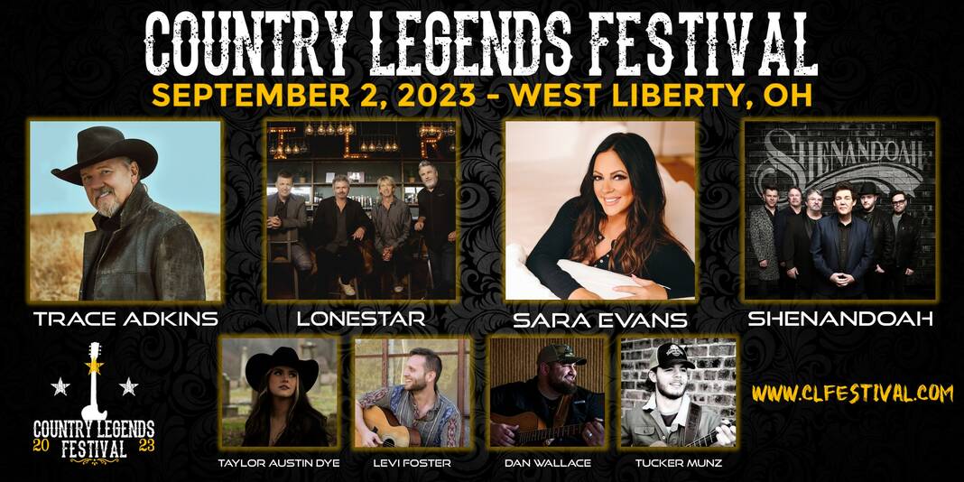 Country Legends Festival set for Sept. 2 Sidney Daily News
