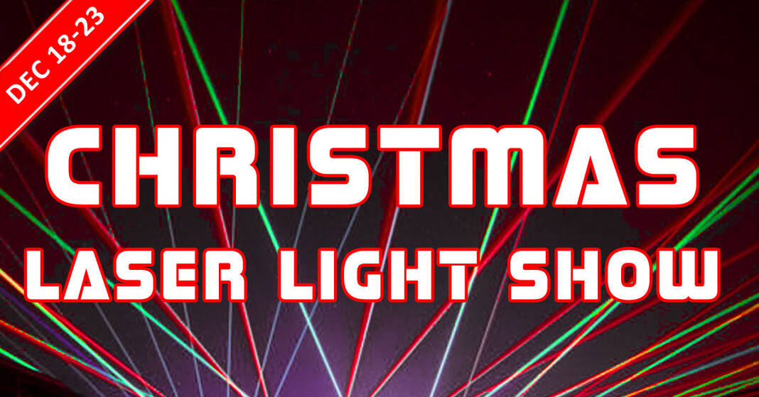 Holiday laser on sale light show